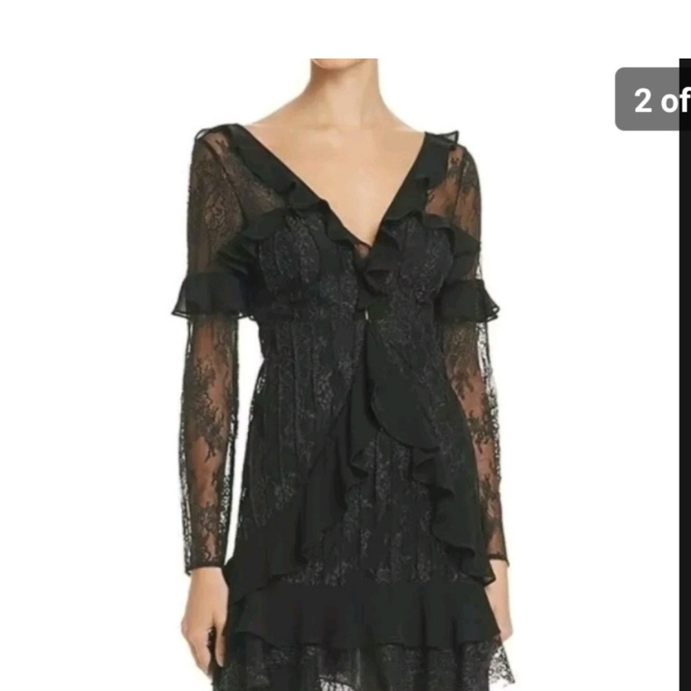 *New* For Love and Lemons Black Daphne Dress